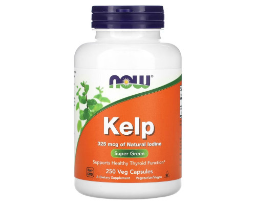 Now Foods Kelp Caps Овощной супер продукт 250 Капсул Now Foods Kelp Caps Овощной супер продукт 250 Капсул