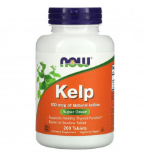 Now Foods Ламинария 150 мкг 200 таблеток
