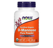 Now Foods, Порошок D-маннозы, 85 г (3 oz)