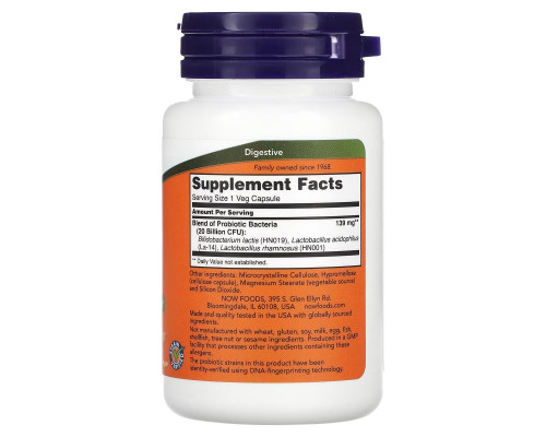 Now Foods, Пробиотики для женщин, 20 млрд живых культур Now Foods, Пробиотики для женщин, 20 млрд живых культур
