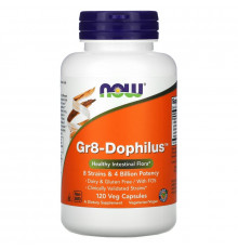 Now Foods Gr8-дофилус 120 капсул на растительной основе