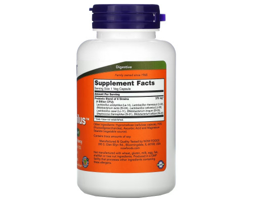 Now Foods Gr8-дофилус 120 капсул на растительной основе Now Foods Gr8-дофилус 120 капсул на растительной основе