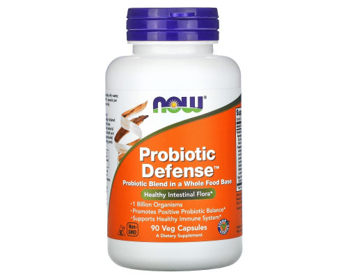 Now Foods Пробиотическая защита 90 Капсул Now Foods Пробиотическая защита 90 Капсул