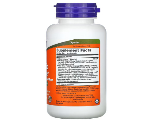 Now Foods Пробиотическая защита 90 Капсул Now Foods Пробиотическая защита 90 Капсул
