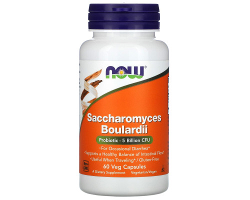 Now Foods Сахаромицеты Буларди пробиотики для желудочно-кишечной поддержки 60 капсул Now Foods Сахаромицеты Буларди пробиотики для желудочно-кишечной поддержки 60 капсул