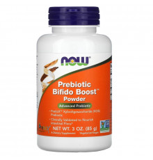 Now Foods, Пребиотик Bifido Boost, порошок, 3 унции (85 г)