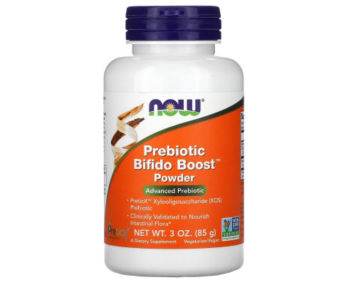 Now Foods, Пребиотик Bifido Boost, порошок, 3 унции (85 г) Now Foods, Пребиотик Bifido Boost, порошок, 3 унции (85 г)
