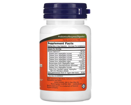 Now Foods Оптимальное пищеварение 90 капсул Now Foods Оптимальное пищеварение 90 капсул