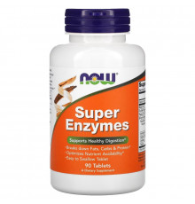 Now Foods Super Enzymes Супер Ферменты 90 таблеток