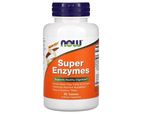 Now Foods Super Enzymes Супер Ферменты 90 таблеток Now Foods Super Enzymes Супер Ферменты 90 таблеток