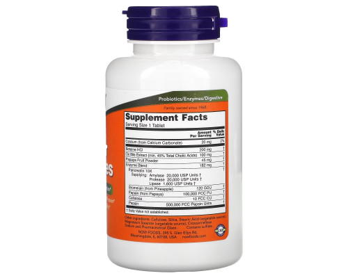 Now Foods Super Enzymes Супер Ферменты 90 таблеток Now Foods Super Enzymes Супер Ферменты 90 таблеток