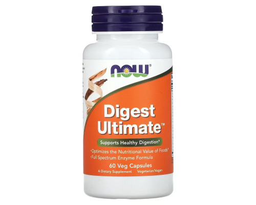 NOW Foods, Digest Ultimate, 60 Veg Capsules NOW Foods, Digest Ultimate, 60 Veg Capsules