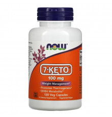 Now Foods, 7-Keto, 100 мг, 120 растительных капсул