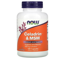 Now Foods Celadrin & MSM 500 мг 120 капсул