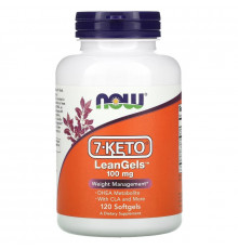 Now Foods, 7-Keto LeanGels, 100 мг, 120 гелевых капсул