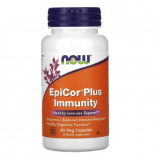 Now Foods, EpiCor Plus Immunity, 60 веганских капсул