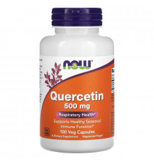 NOW Foods, Quercetin, 500 mg, 100 Veg Capsules