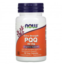 Now Foods, Extra Strength PQQ, 40 mg, 50 Veg Capsules