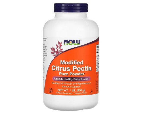 Now Foods Модифицированный цитрусовый пектин 100% чистый порошок 1 фунтов (454 г) Now Foods Модифицированный цитрусовый пектин 100% чистый порошок 1 фунтов (454 г)