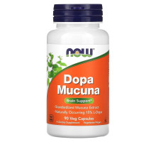 Now Foods Dopa Mucuna 90 вегетарианских капсул