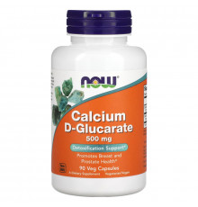Now Foods, Calcium D-Glucarate, 500 mg, 90 Veggie Caps
