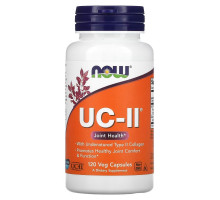 Now Foods UC-II Здоровье суставов неденатурированный тип коллагена II 120 вегетарианских капсул