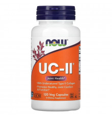Now Foods UC-II Здоровье суставов неденатурированный тип коллагена II 120 вегетарианских капсул