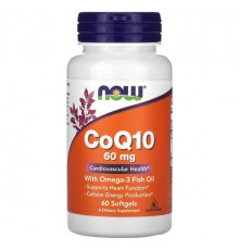 Антиоксиданты NOW Foods, Коэнзим Q10, 100 мг, 50 мягких таблеток