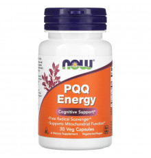 Now Foods, PQQ Energy, 30 вегетарианских капсул