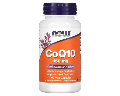 Now Foods, Коэнзим Q10, 150 мг, 100 капсул Now Foods, Коэнзим Q10, 150 мг, 100 капсул
