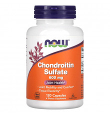 Now Foods Хондроитин сульфат 600 mg 120 капсул