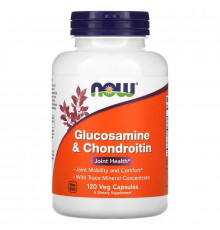 NOW Foods, Glucosamine & Chondroitin, 120 Veg Capsules