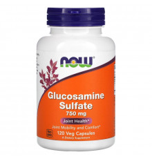 Now Foods, Glucosamine Sulfate, 750 mg, 120 Capsules