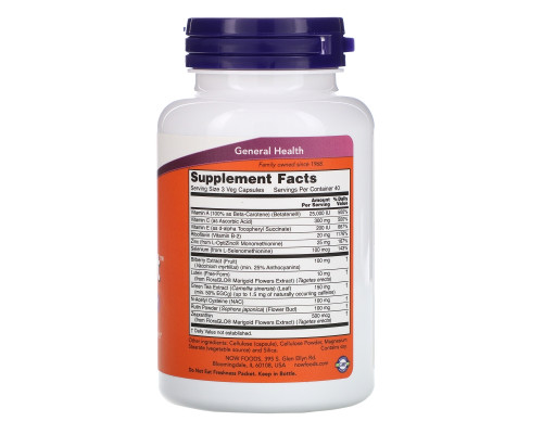 Now Foods Препарат для глаз Ocu Support 120 капсул Now Foods Препарат для глаз Ocu Support 120 капсул