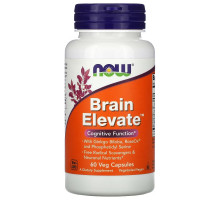Now Foods, Brain Elevate, 60 растительных капсул