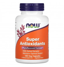 Now Foods, Super Antioxidants, 120 растительных капсул