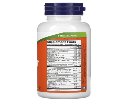 Now Foods Энергия 90 капсул Now Foods Энергия 90 капсул