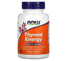 Now Foods Энергия щитовидной железы (Thyroid Energy) поддержка функций щитовидной железы 90 капсул