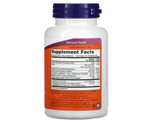 Now Foods Энергия щитовидной железы (Thyroid Energy) поддержка функций щитовидной железы 90 капсул Now Foods Энергия щитовидной железы (Thyroid Energy) поддержка функций щитовидной железы 90 капсул