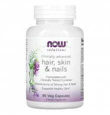 Now Foods Solutions Здоровье волос и кожи 90 капсул