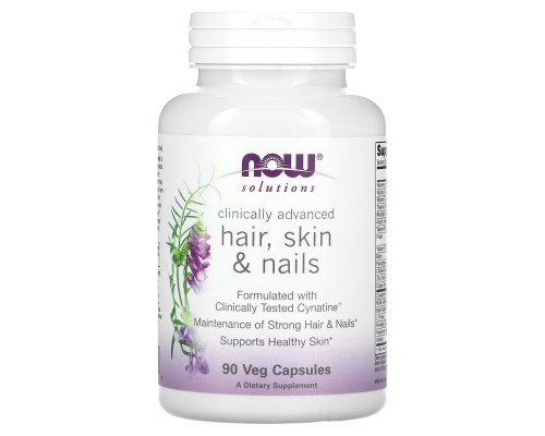 Now Foods Solutions Здоровье волос и кожи 90 капсул