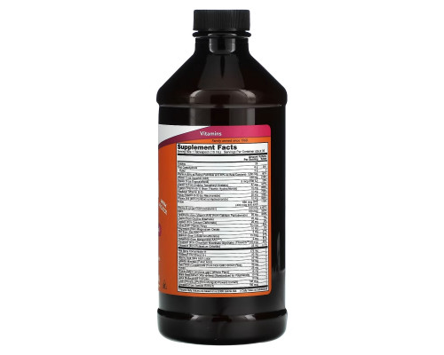 Now Foods Liquid Multi (Жидкая мульти-добавка) со вкусом диких ягод 16 жидких унций (473 мл) Now Foods Liquid Multi (Жидкая мульти-добавка) со вкусом диких ягод 16 жидких унций (473 мл)