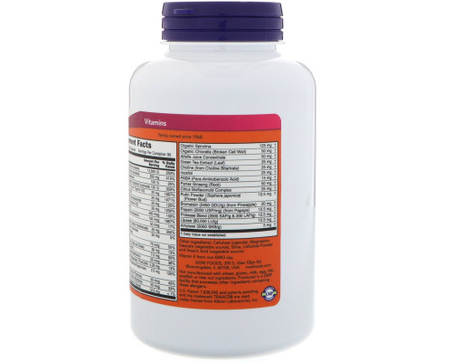 Now Foods EcoGreen Мульти без железа 180 капсул в растительной оболочке Now Foods EcoGreen Мульти без железа 180 капсул в растительной оболочке