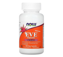 Now Foods Eve Мультивитамины для женщин в капсулах без железа 120 вегетарианских капсул