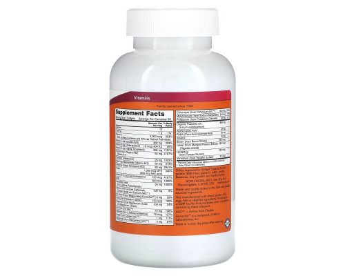 Now Foods Жидкие мультивитамины в капсулах 180 желатиновых капсул Now Foods Жидкие мультивитамины в капсулах 180 желатиновых капсул