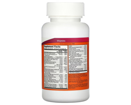 Now Foods Special Two мультивитаминный комплекс двойной силы 120 вегетарианскийх капсул
