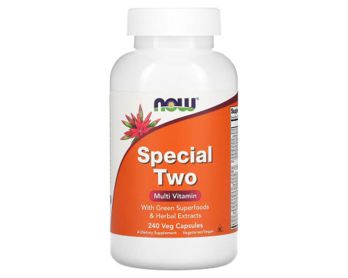 Now Foods Special Two мультивитамины 240 растительных капсул