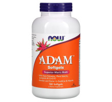 Now Foods, Adam, мужской поливитамин высшего класса, 180 желатиновых капсул