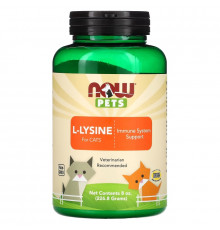 NOW Foods, Pets, L-Lysine for Cats, 8 oz (226.8 g)