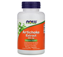 Now Foods Экстракт артишока 450 мг 90 вегетарианских капсул